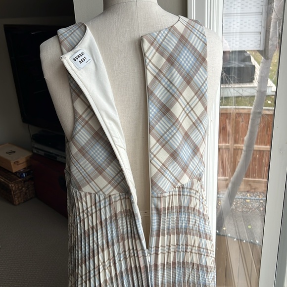Aritzia / Sunday Best Plaid "Trish" Mini Dress - Picture 6 of 7